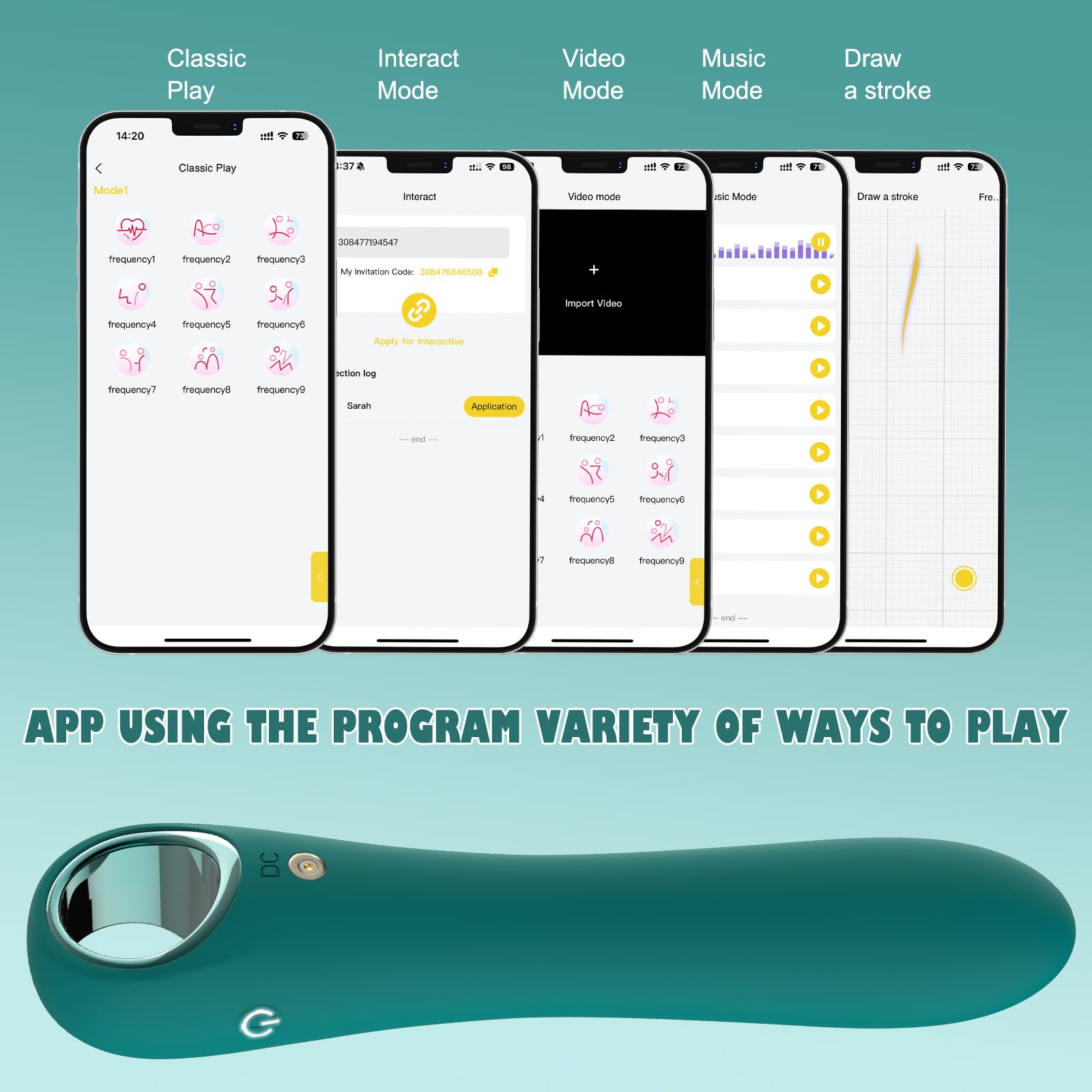🔥2025 Classic Toy🔥 – Mini APP-Controlled G-Spot Massager, 😘the Best Gift for Yourself