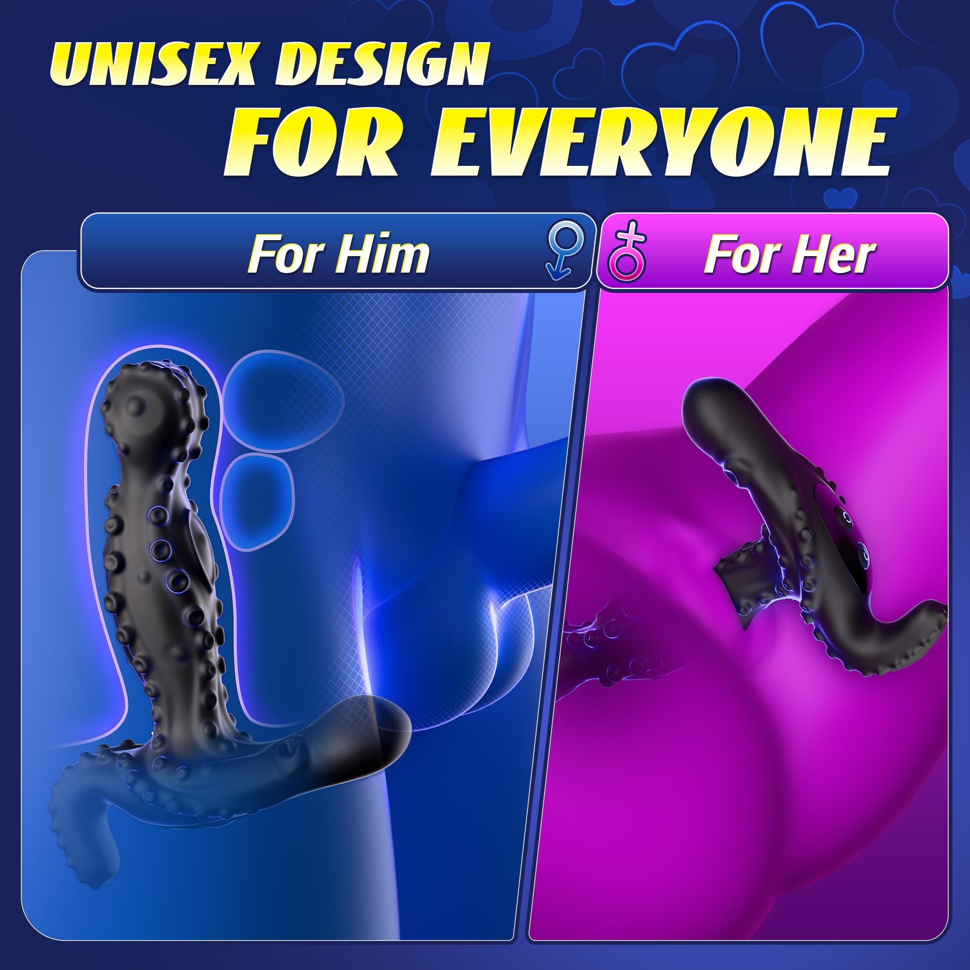 🔥🔥 360° Rotating Octopus Tentacle Prostate Massager 😍 Delivers a soul-shaking sensation!