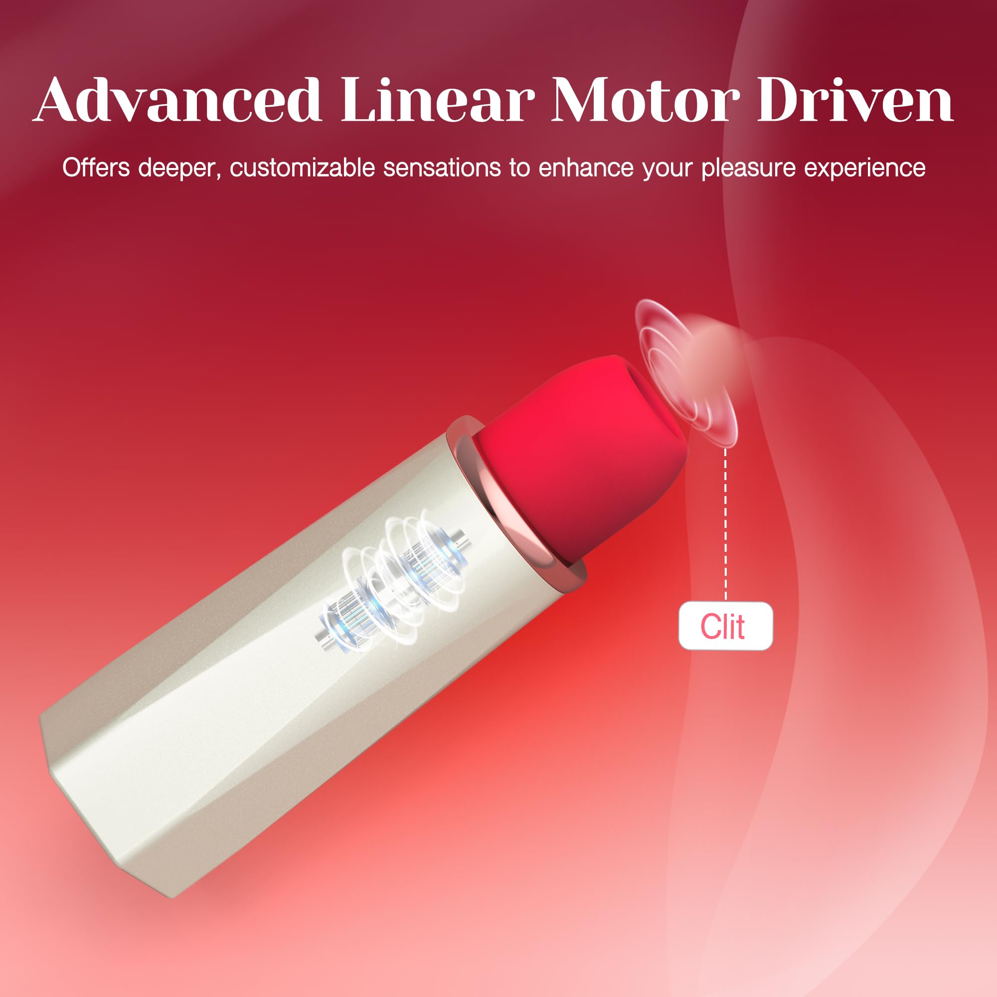 👄Sucking Bullet Vibrator — 😍Mini Lipstick Look, Explosive Pleasure Core