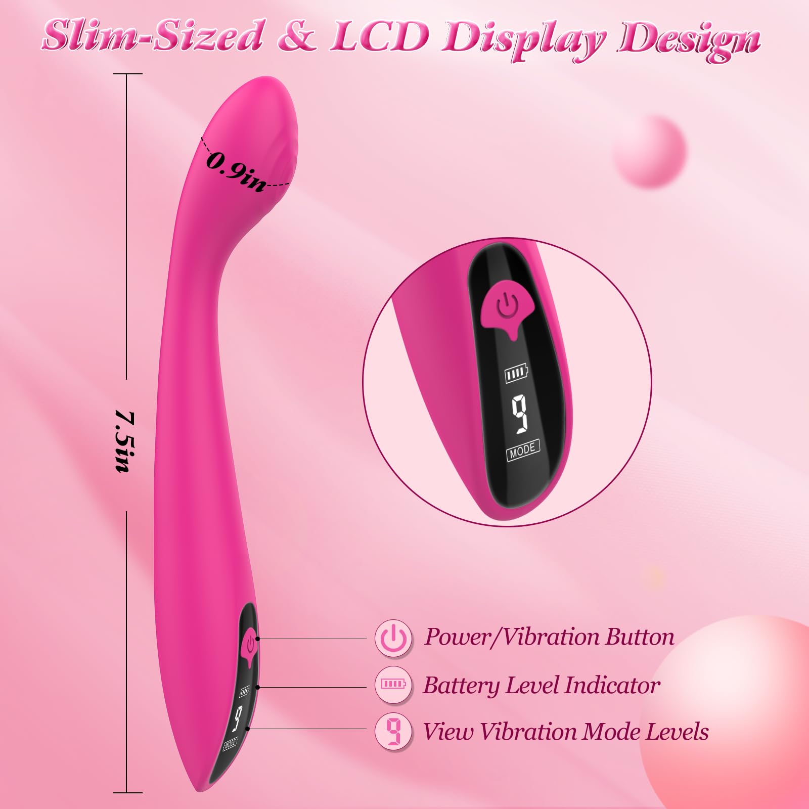 🌸 Sex Toy G-Spot Vibrator 🌸 — Clitoral Stimulator, Anal Toy, Dildo