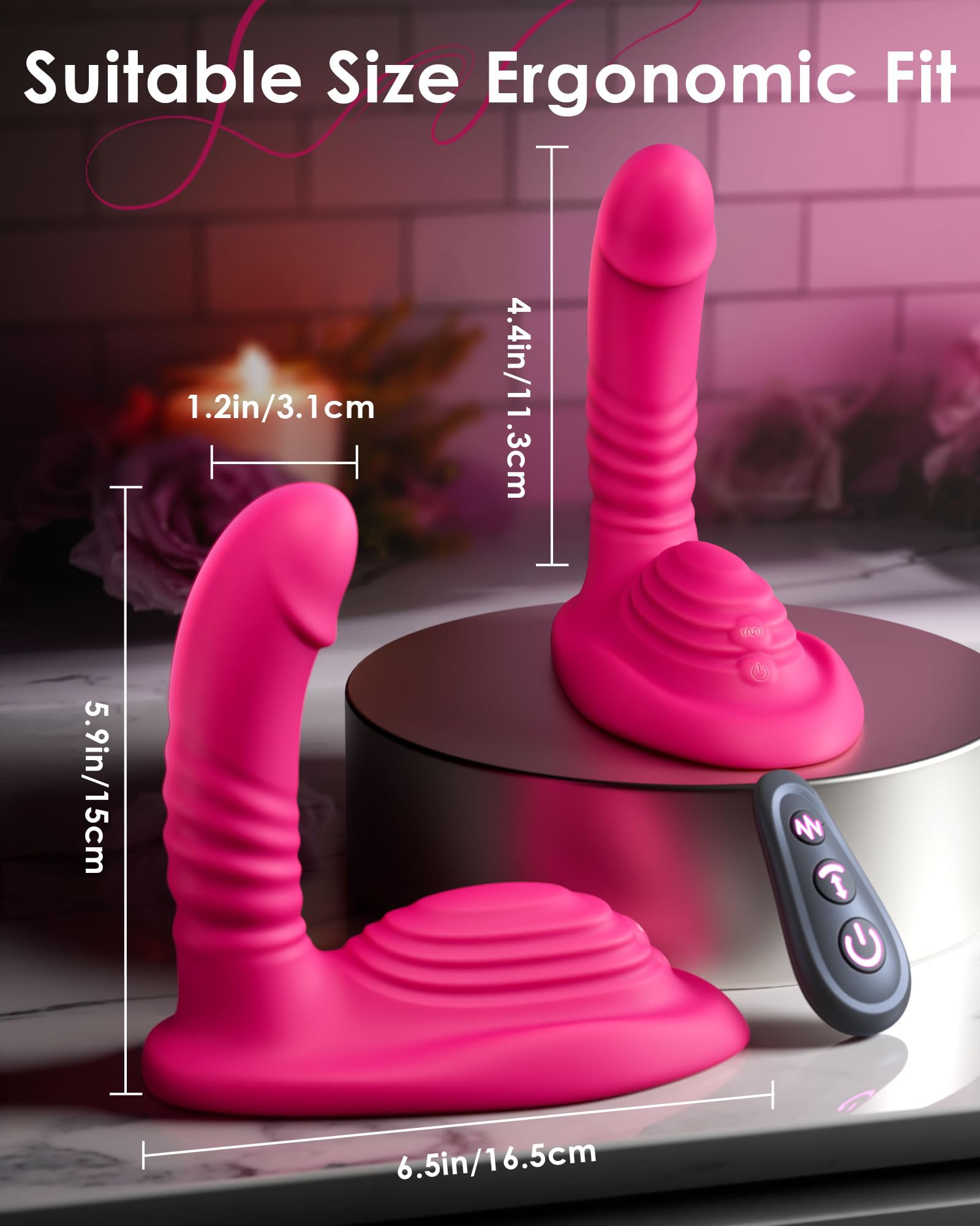 🔥Hot Selling🔥 Riding-Style Vibrating Dildo😍Internal and External Stimulation for Immersive Riding Pleasure