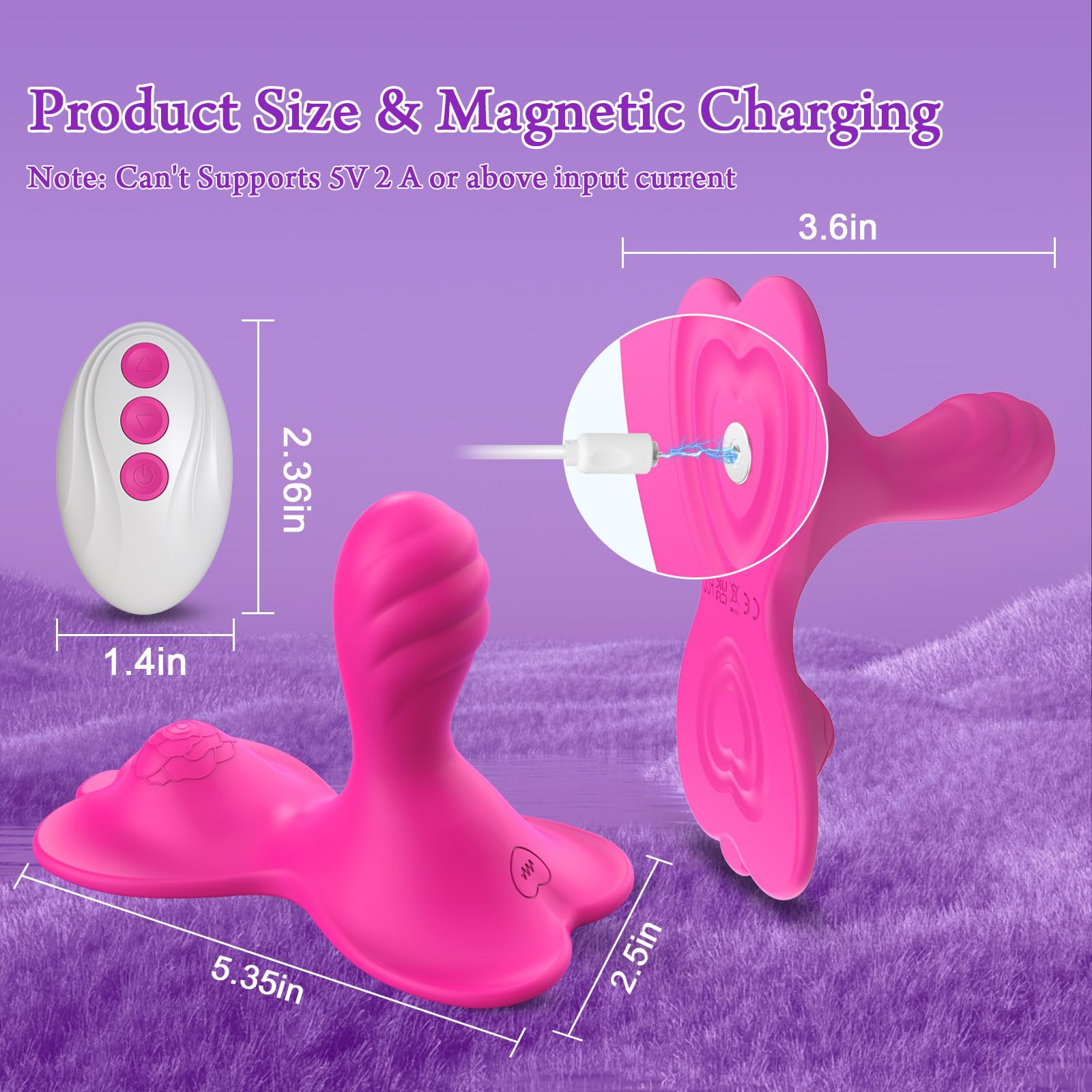 😍Mount-on Style😍 Clitoral and Anal G-spot Vibrator