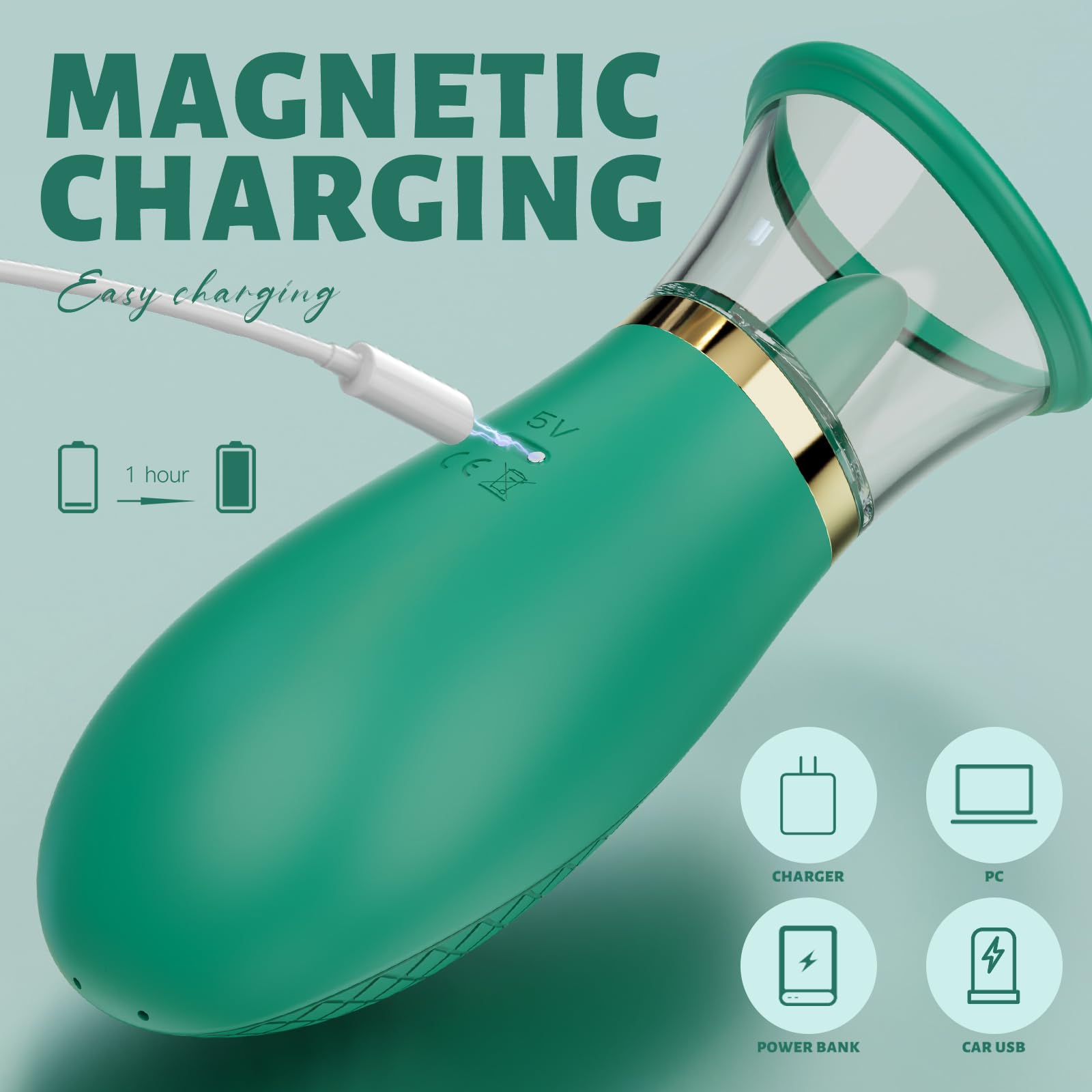 😍3-in-1 Rose Mouth Vibrator😍Multiple stimulation points for a fully awakened pleasure