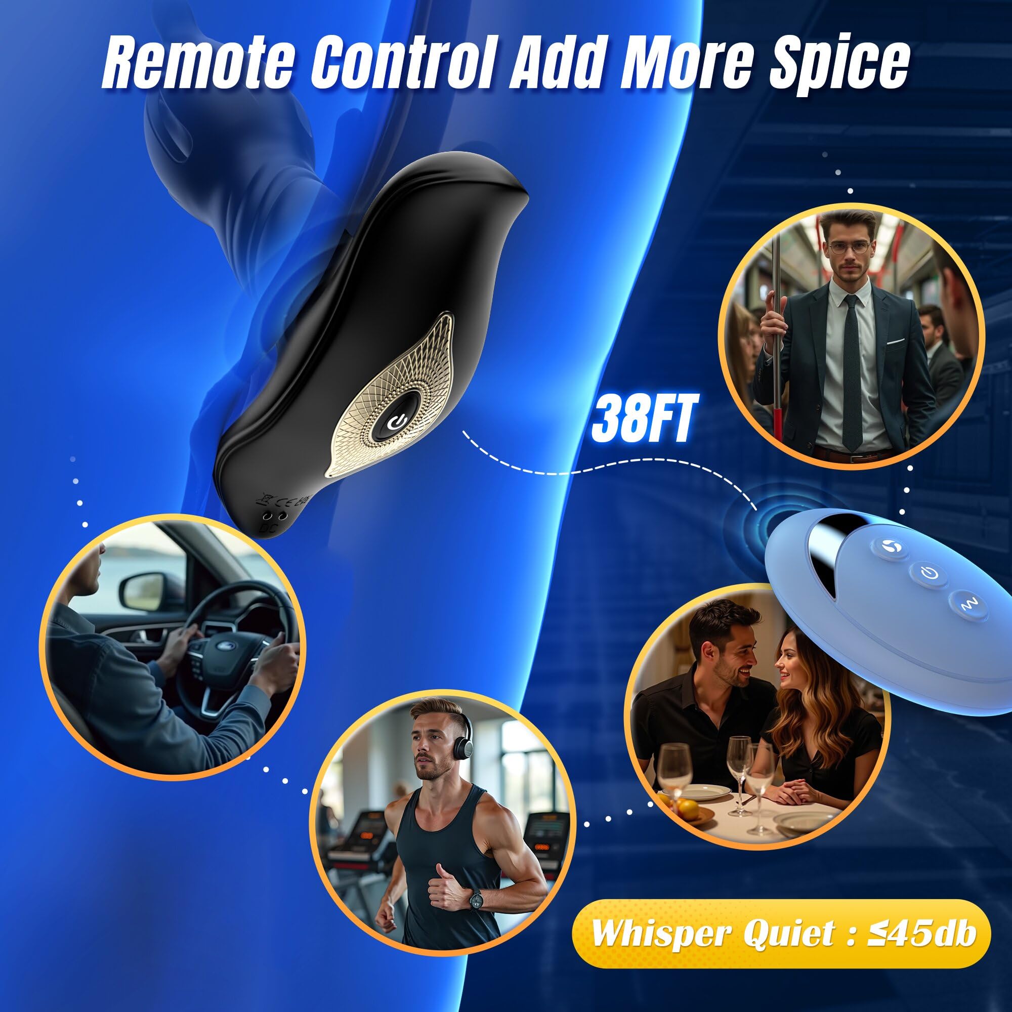 🔥2025 Newest Anal Dildo🌺Prostate Massager Anal Toy, 9 Intensities of Vibration, Slapping, and Push-In Vibrating Anal Plugs