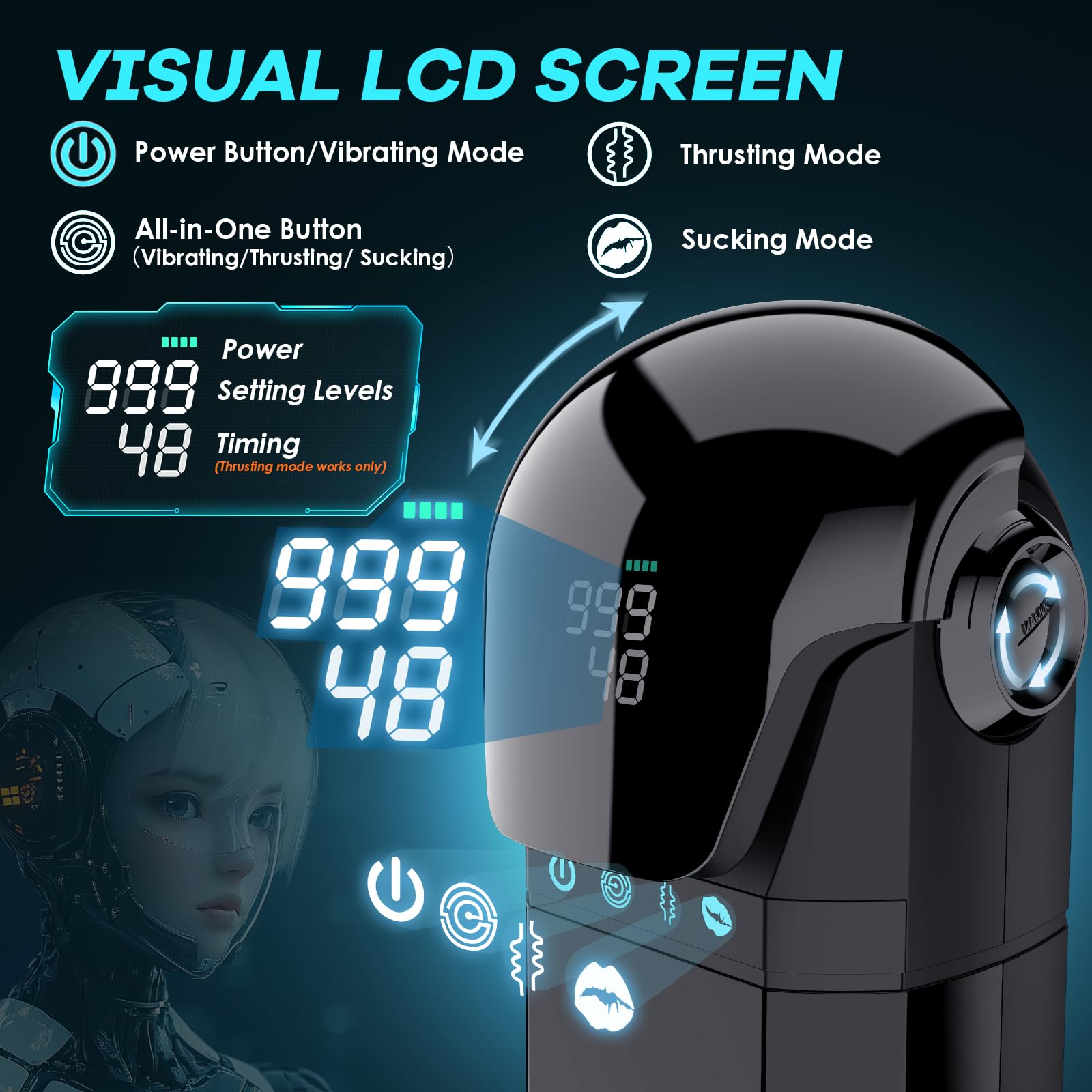 🏆The most advanced model of 2025🏆3D Male Masturbator, ⚡⚡a High-Tech Ejaculation Machine