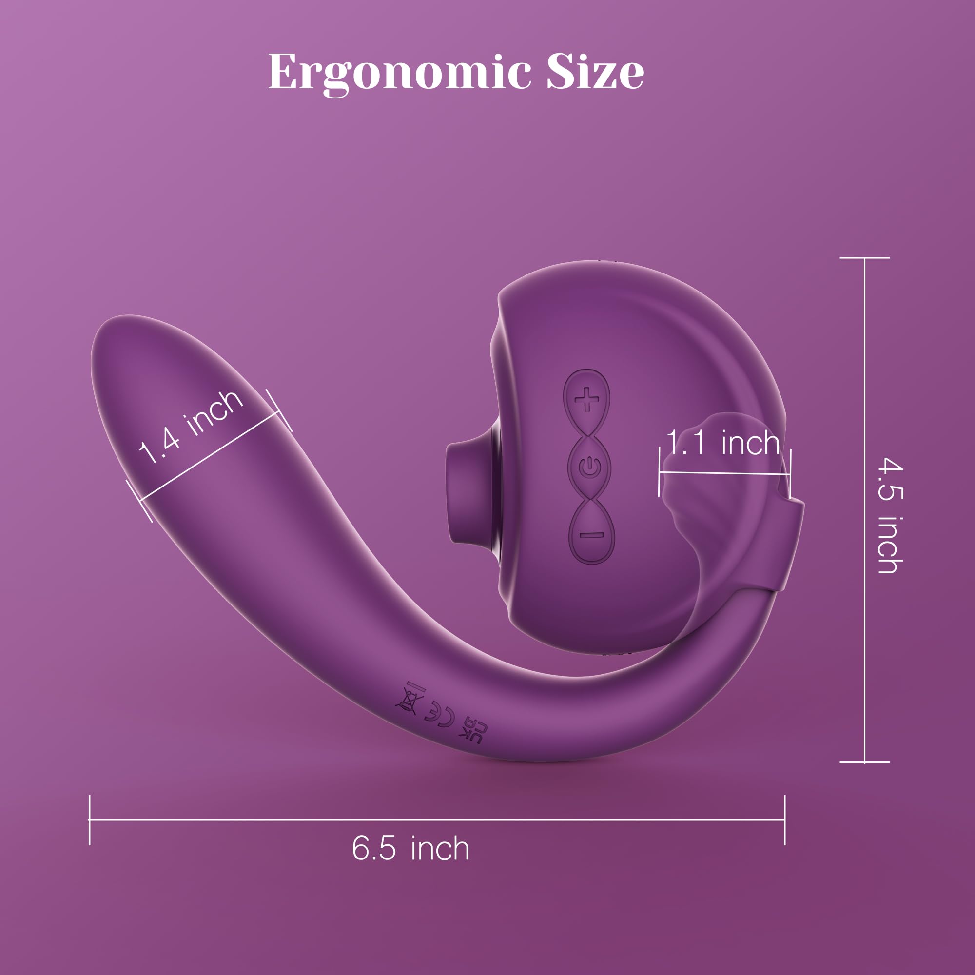 🔥New design for 2025😍3-in-1 Clitoral Sucking & G-spot Vibrator