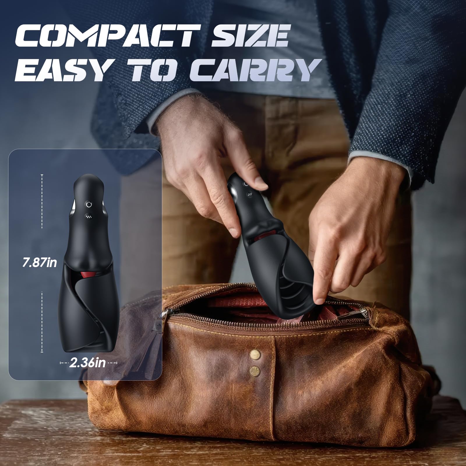 💥Tongue Vibrator💥Exclusively for Men👑A powerful training tool for "thickening, enlarging, and delaying ejaculation"