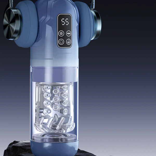 👑5 IN 1 Function Male Stroker Masturbator & Penis Pump