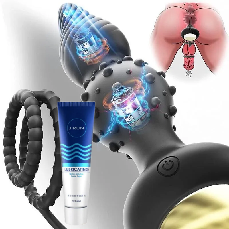 🔥2024 New Products Hot Sale-👑Anal Vibrator Penis Ring Butt Plug
