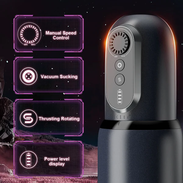 🔥2025 new design🔥 stepless speed hands-free masturbator, erection aid, 💪penis trainer😍😍