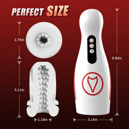 👑The latest hot-selling low-priced model-💥Sucking Vibrating Voice Masturbator