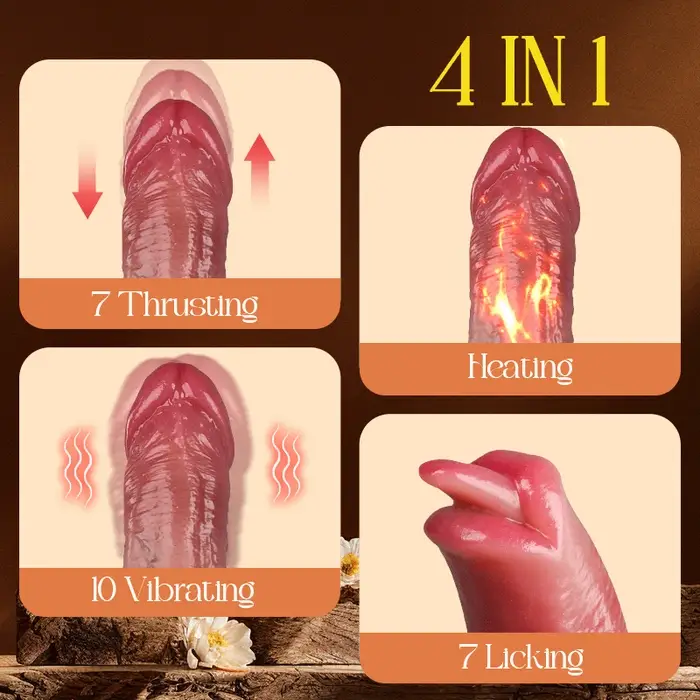 👑The latest hot-selling low-priced model-💥Thrusting Dildo Vibrators
