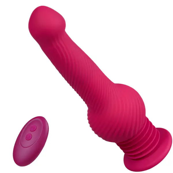 💥💥Knot Monster 3 thrusts 10 vibrations 360° swing dildo