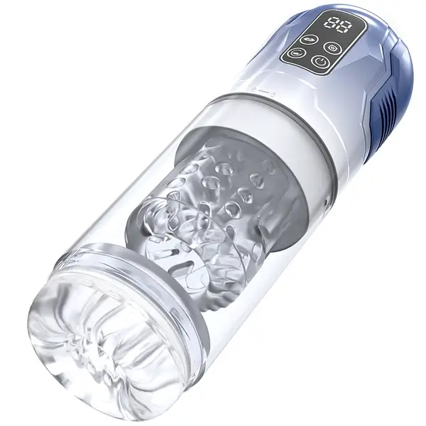 👑5 IN 1 Function Male Stroker Masturbator & Penis Pump