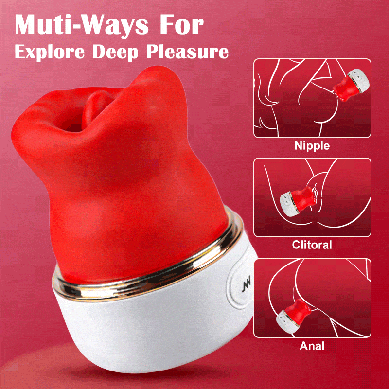 🔥Sucking Vibrator Tongue Toy 👅 : Der ultimative Oralerlebnis für Frauen