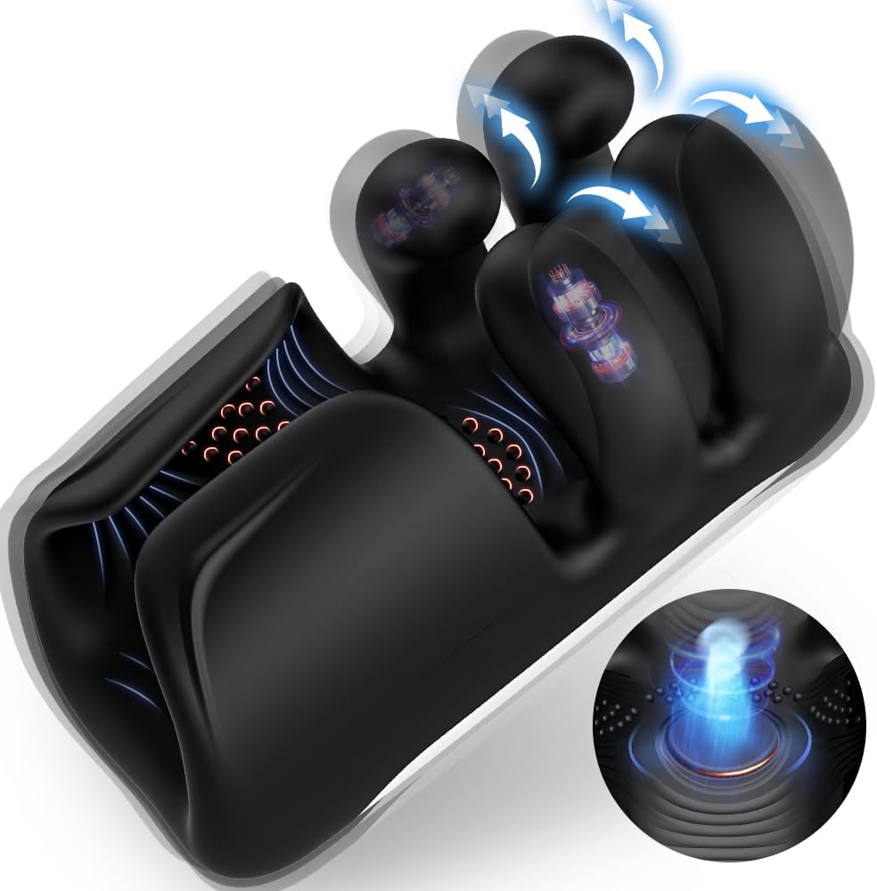 🔥2024 Special Gift💥-Percussion and Vibration Male Masturbator Penis Trainer