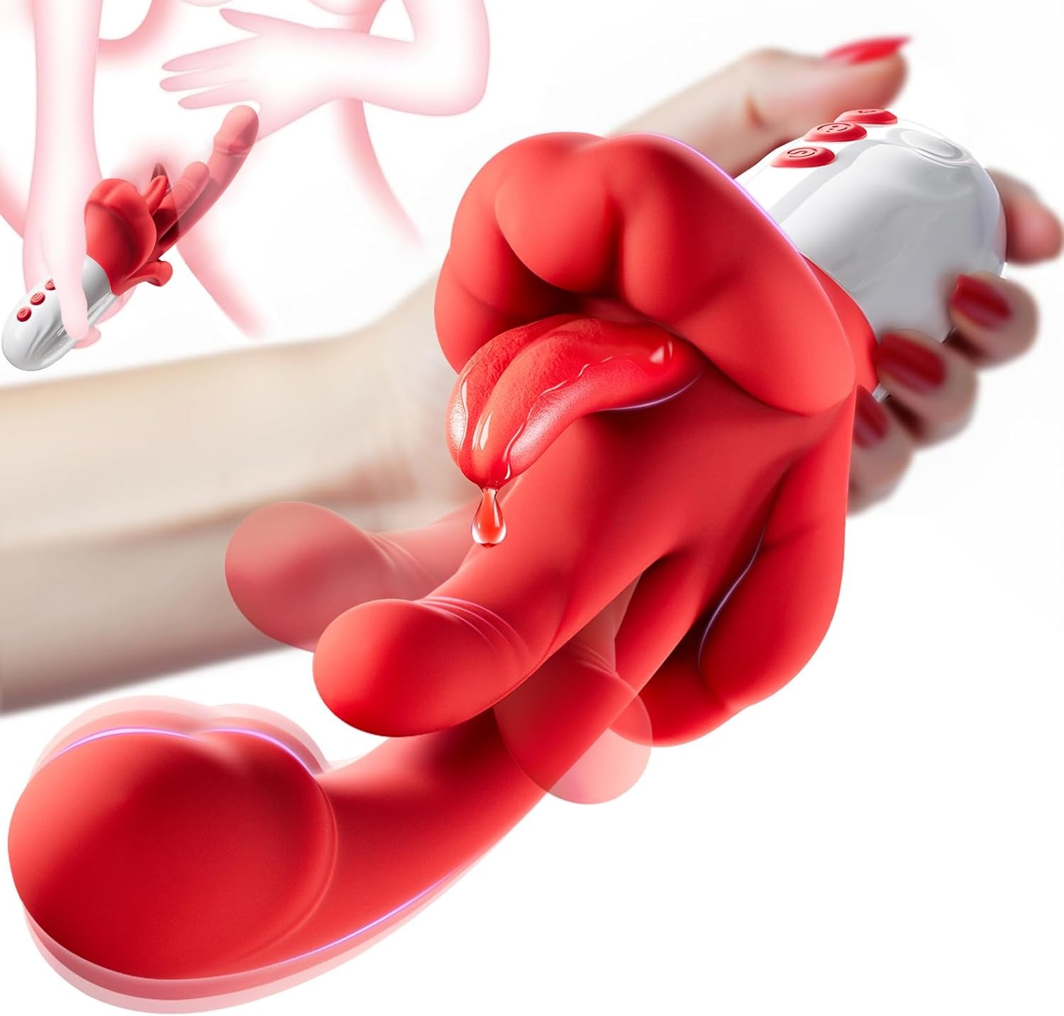 🏆Rose Vibrating Toy-💥G Spot Vibrator Womens Sex Toy