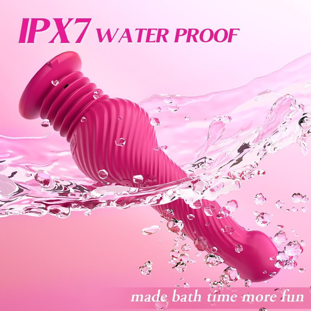 💥💥Knot Monster 3 thrusts 10 vibrations 360° swing dildo