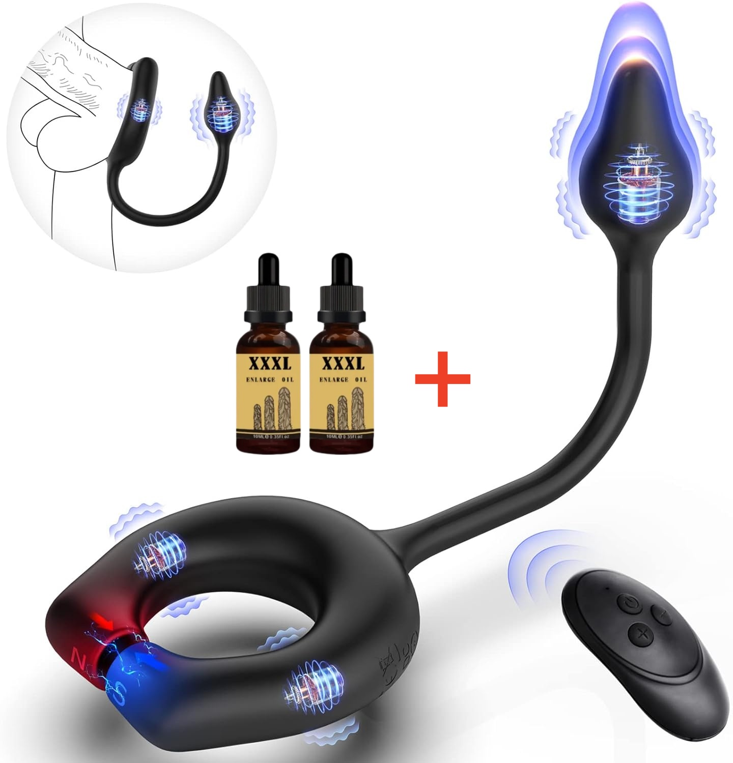 🔥🔥2025 latest hot style low price 💥- Male Prostate Massager Ring Sex Toys For Men😍
