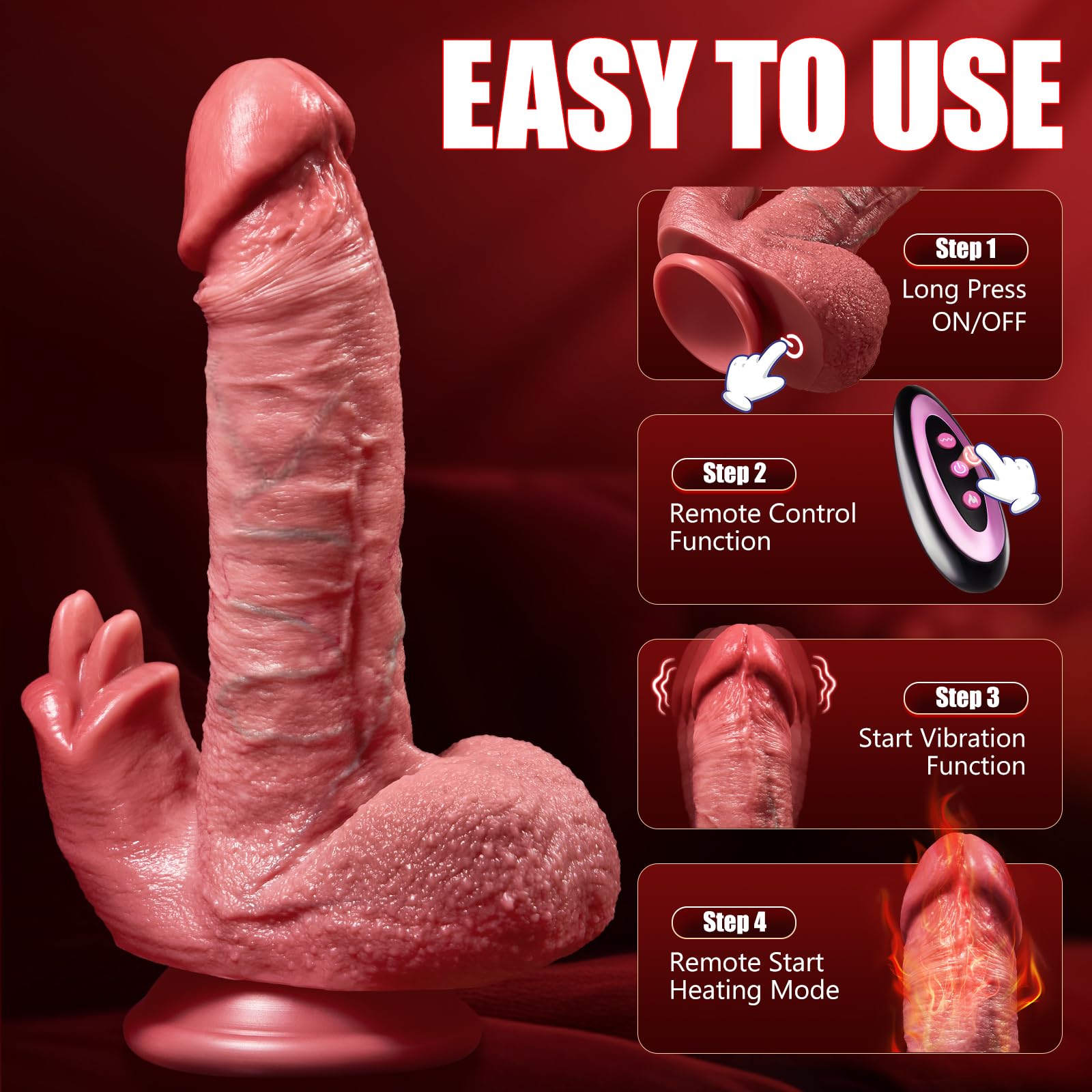 Dildo Adult Sex Toy Vibrator
