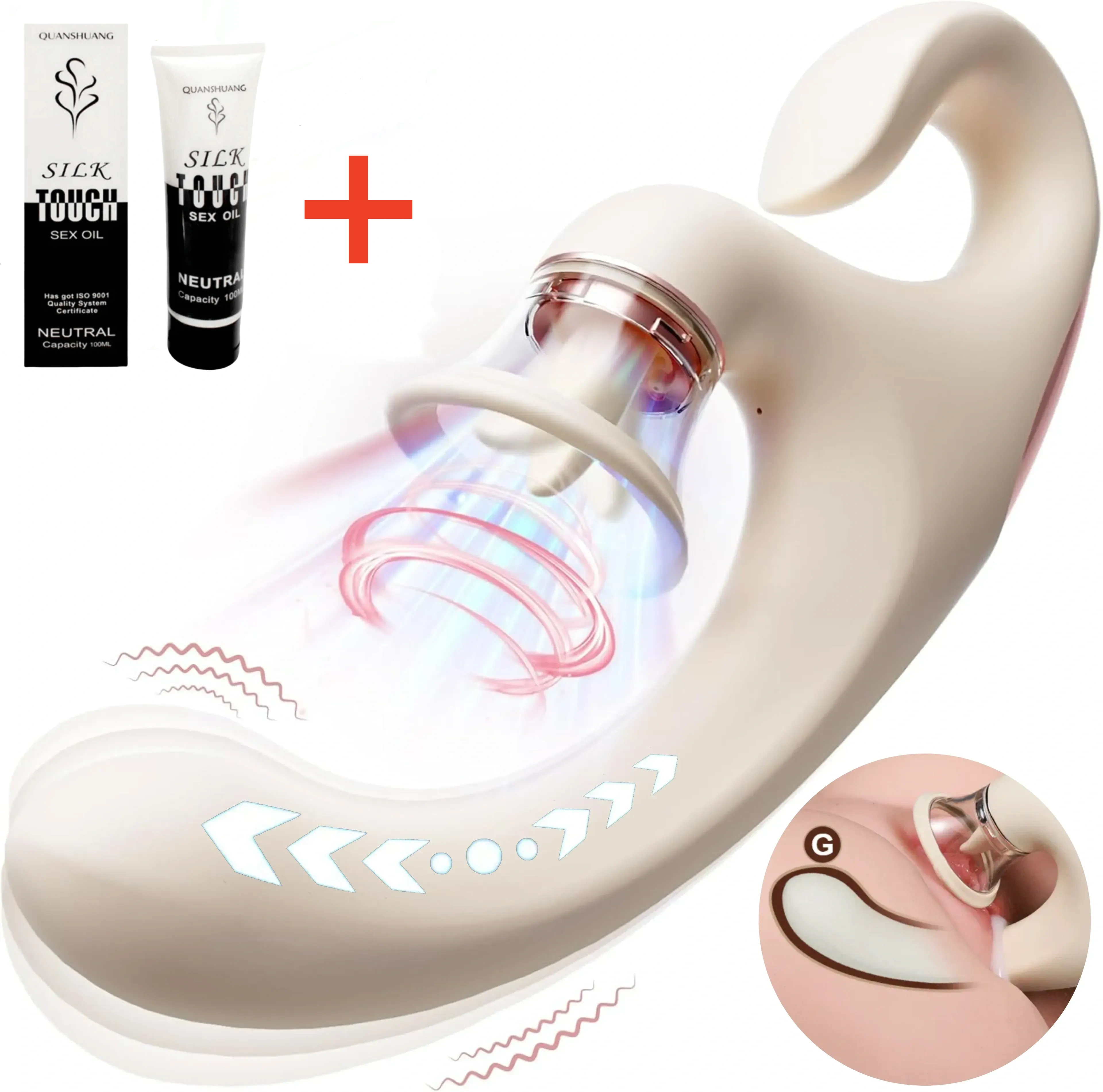 🔥 Clearance Sale – 🐰Rabbit Suction Cup Vibrator, Waterproof Suction Cup Toy for Couples!