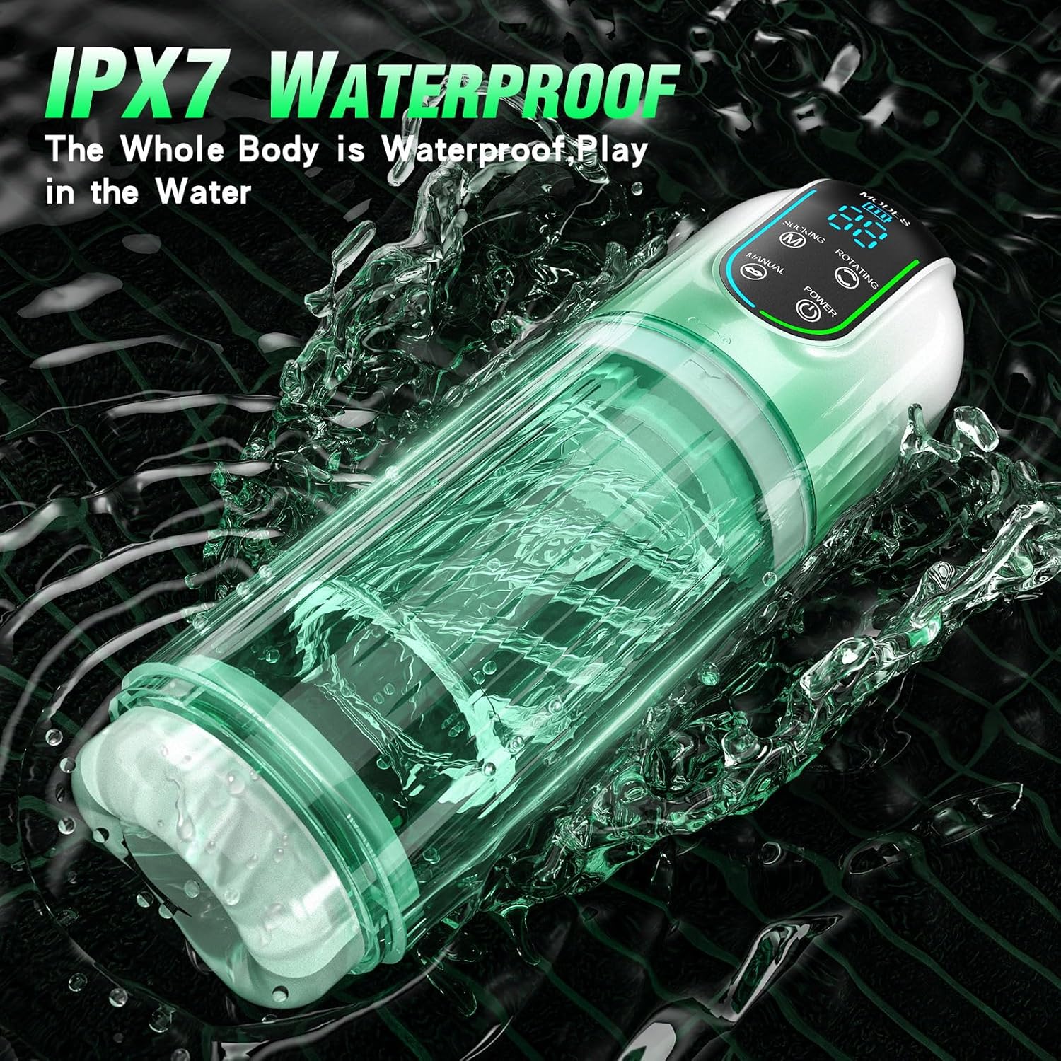 👑5 In 1 Function Automatic Male Masturbator & Suction Penis Pump