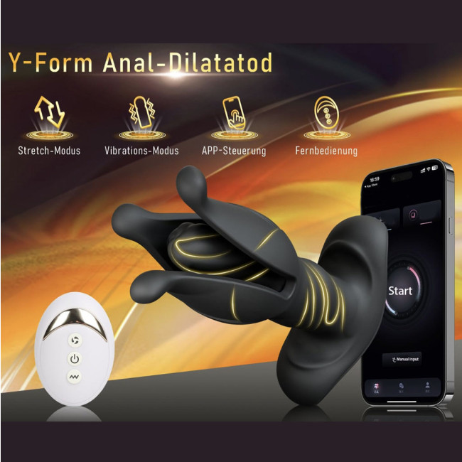 🔥2025 Hot Design 🌺3-in-1 Expanding Petal + Retractable Dirty Dildo + Double-Ring Penis Ring