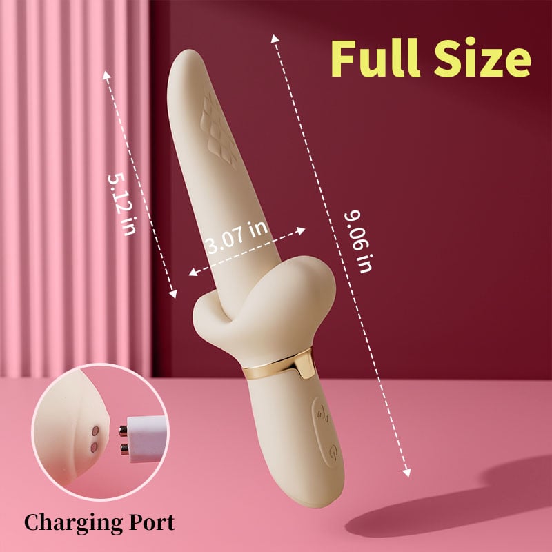 💥2025 Female Tongue Toys 👄7 Twisting Tongue Vibrator For Clit & G-spot Stimulation