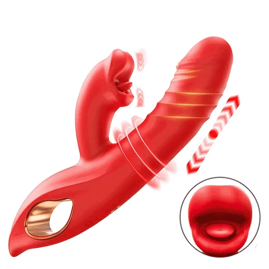 💥2026 Major Release💥 Falcon™  4-in-1 Tongue, Clitoris, and G-spot Vibrator 💗  An experience that surpasses real-life sensations!