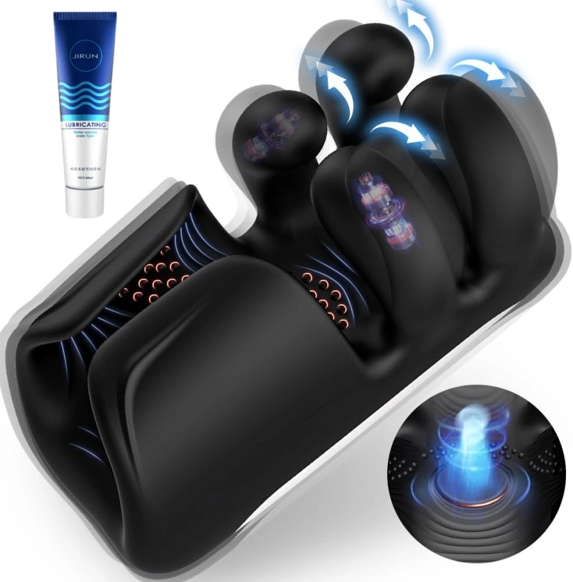 🔥2024 Special Gift💥-Percussion and Vibration Male Masturbator Penis Trainer