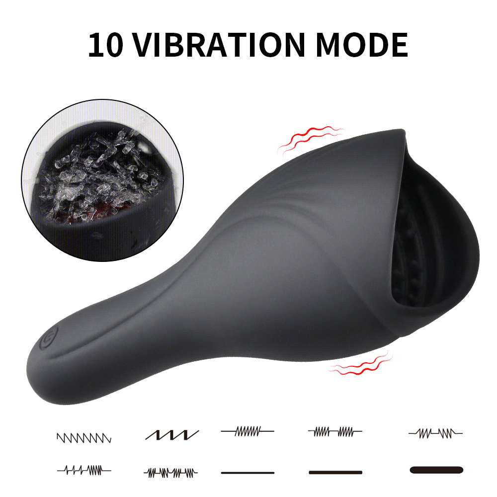 🎁2024 New Product 💥Vibrating penis head massager for men😍🎀