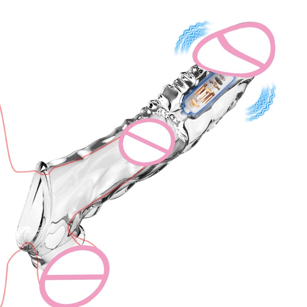 🔥2023 latest hot style low price 💥💥-Reusable penis extension vibrator😍
