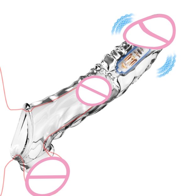 🔥2023 latest hot style low price 💥💥-Reusable penis extension vibrator😍