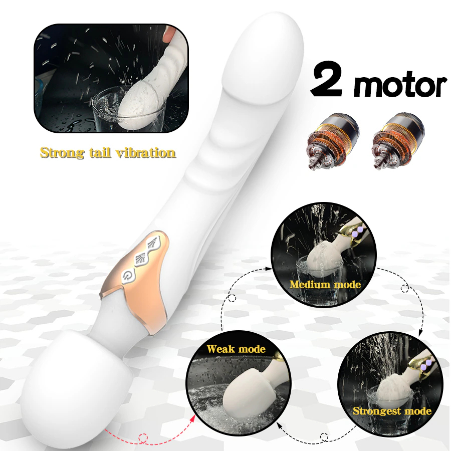 🎁2023 -Powerful Female Vibrator 10 Modes Clitoral Stimulator G-spot Massager😍