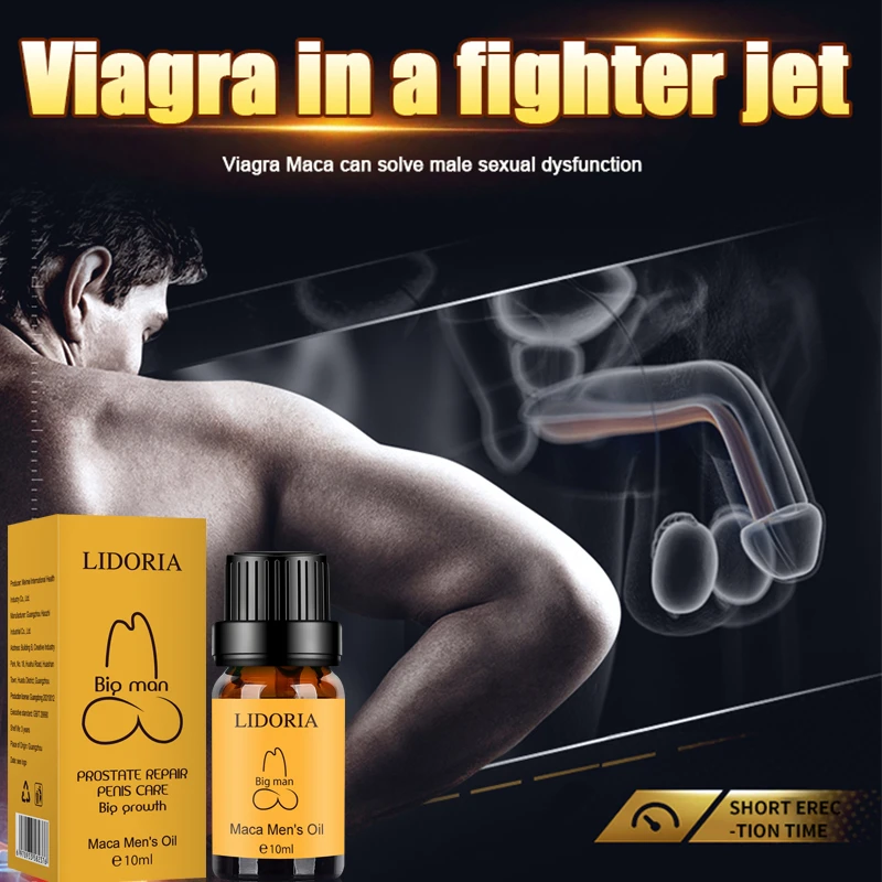 🔥Maca Penis Enlargement Massage Oil🔥man's secret weapon(God Of War Seven Times A Night）