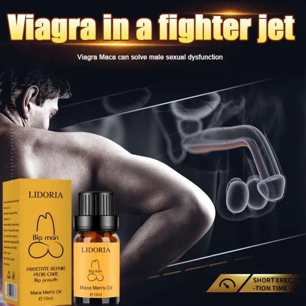 🔥Maca Penis Enlargement Massage Oil🔥man's secret weapon(God Of War Seven Times A Night）