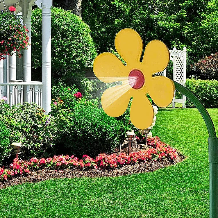 Shobous Crazy Dancing Daisy Garden Lawn Sprinkler