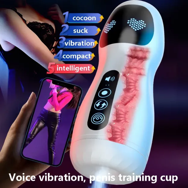 🎁🔥2023 latest hot style low price 💥💥-Penis Trainer Automatic Push-pull Machine😍🎀