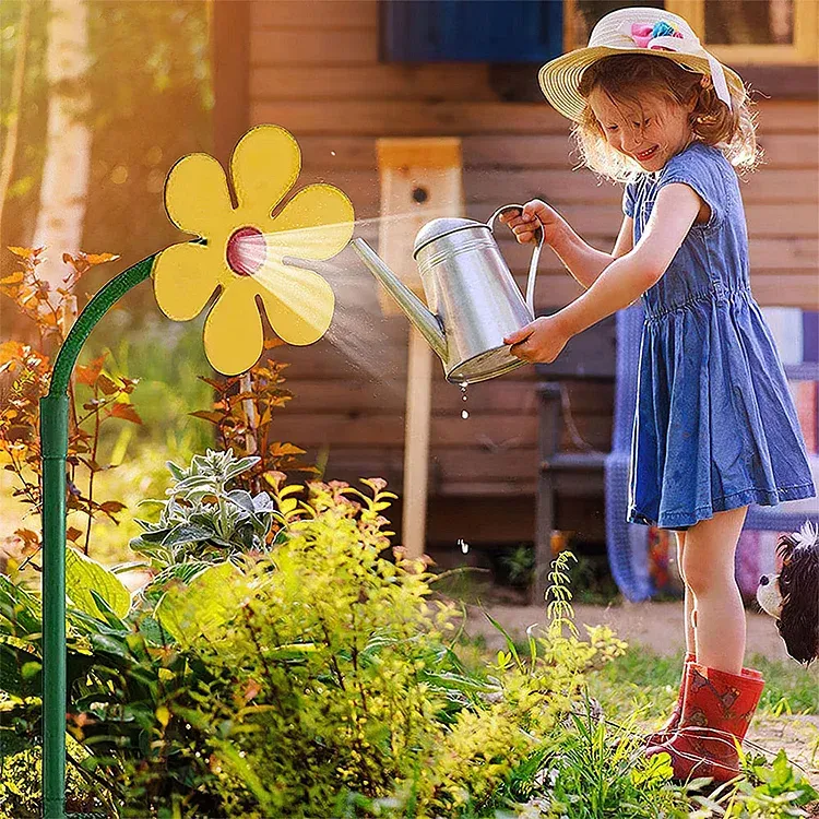 Shobous Crazy Dancing Daisy Garden Lawn Sprinkler