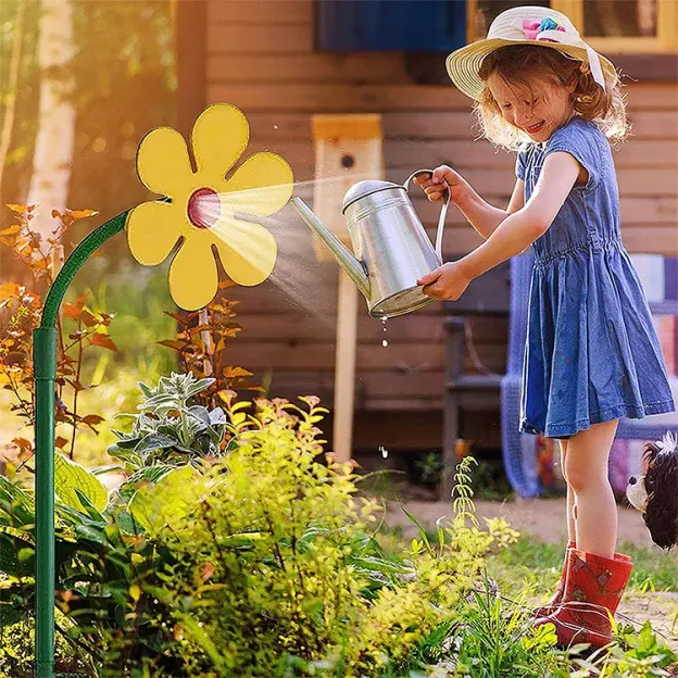 Shobous Crazy Dancing Daisy Garden Lawn Sprinkler