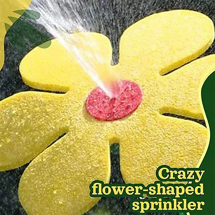Shobous Crazy Dancing Daisy Garden Lawn Sprinkler
