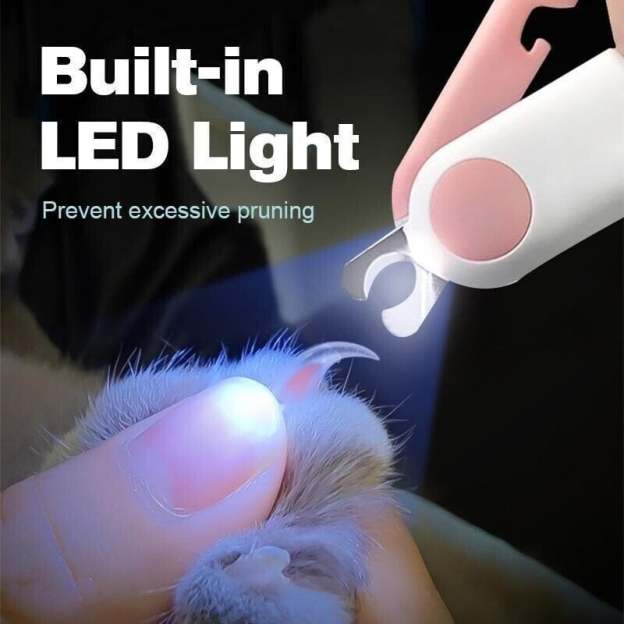 💲ONE DAY 49% OFF-LED Light Cats Dogs Nail Clipper (BUY 3 Get Extra 20% OFF)
