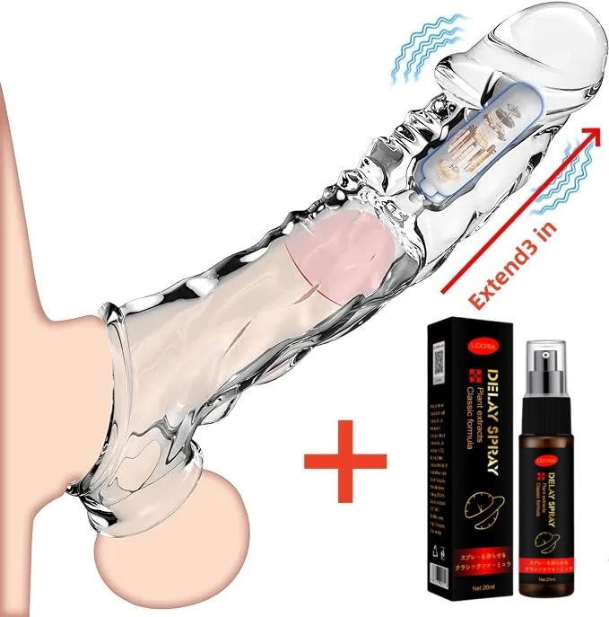 💥2024 latest hot style low price 💥💥-Reusable penis extension vibrator😍