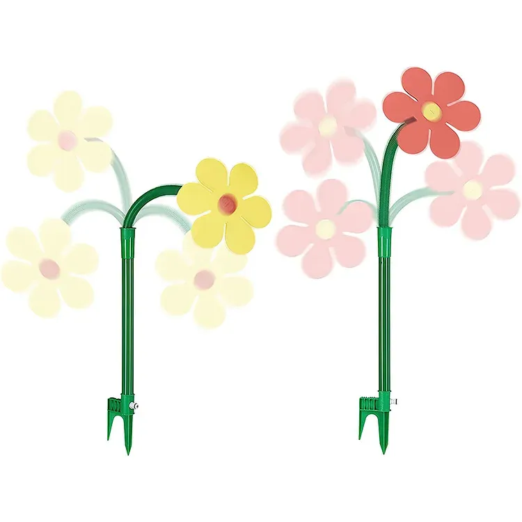 Shobous Crazy Dancing Daisy Garden Lawn Sprinkler