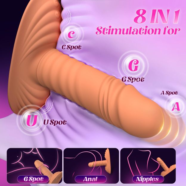 💥Hot-selling Dildo-Female Sex Toy Riding Vibrator Dildo