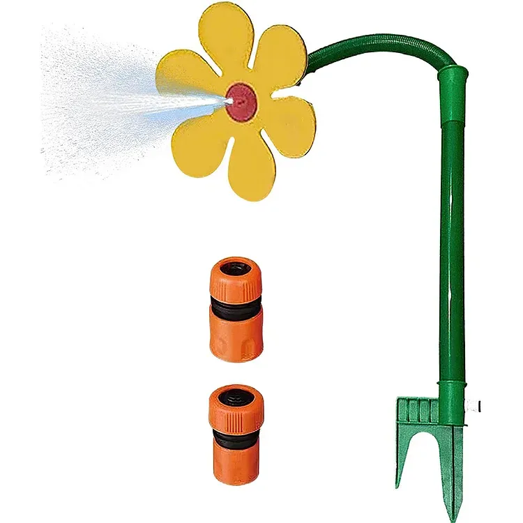 Shobous Crazy Dancing Daisy Garden Lawn Sprinkler