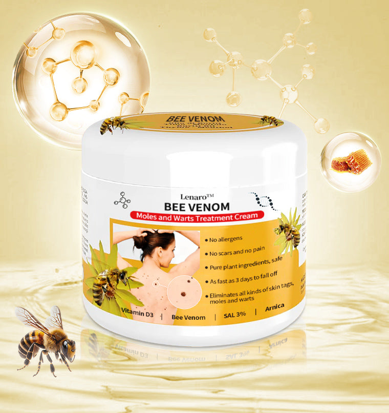 🐝🐝[🌟Official Brand Store🌟] Lenaro™ Bee Venom Mole and Wart Treatment Cream(👨‍⚕AAD RECOMMENDS)
