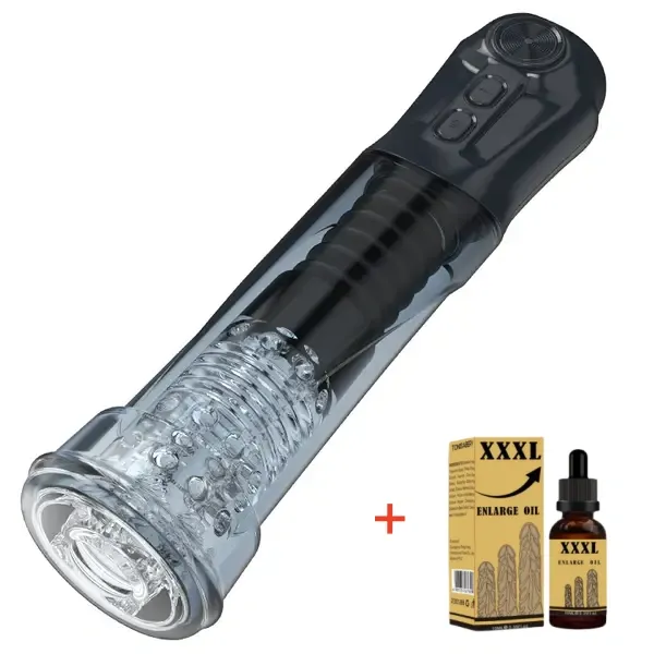 👑The latest hot-selling low-priced model-💥Next Level Vibrating Sucking Penis Pump