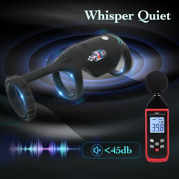 🎁🔥2024 Christmas Special Gift-70%OFF💥💥--Vibrating Cock Ring for Penis Testicles G Spot Stimulation