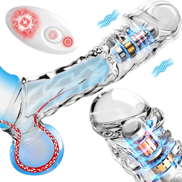 🔥2024 latest hot style low price 💥💥-Reusable penis extension vibrator😍